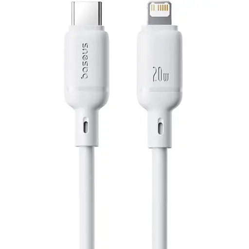 Кабель Baseus Silky Series Fast Charging Cable Type-C to iP 20W 2 м Білий