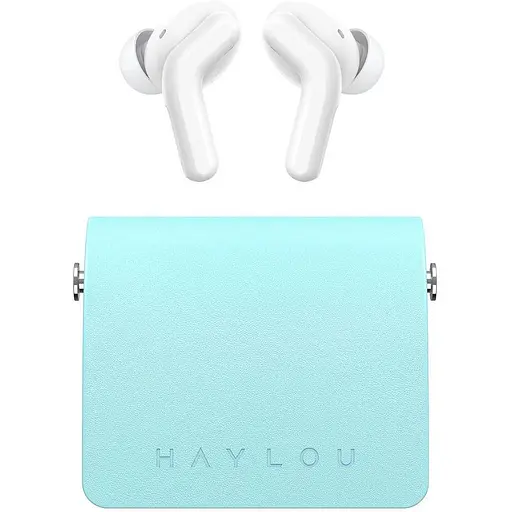 Бездротові навушники Haylou Lady Bag T87, ANC, TWS, IPX4, BT5.2, 34mAh, 300mAh, 5h, Earbuds blue EU