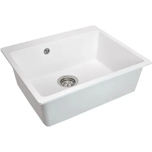 Кухонна мийка Interline Cava Maxi white - фото 3