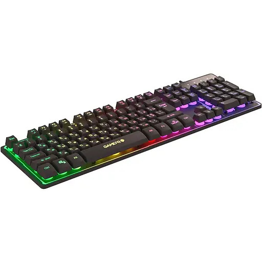 Клавіатура GamePro GK576 Nitro+ RGB USB Black (GK576) - фото 6