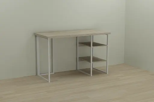 Комп'ютерний стіл Ferrum-decor Кевін 75x100x60 білий ДСП Дуб Сонома 32мм (FRD-101246)