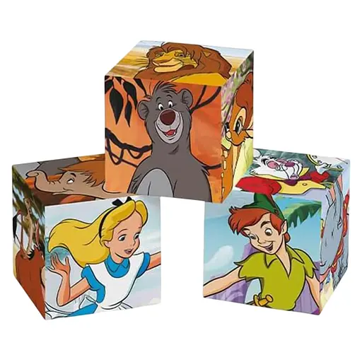 Кубики-пазл Clementoni Disney Classic 6 шт. (40657) - фото 2