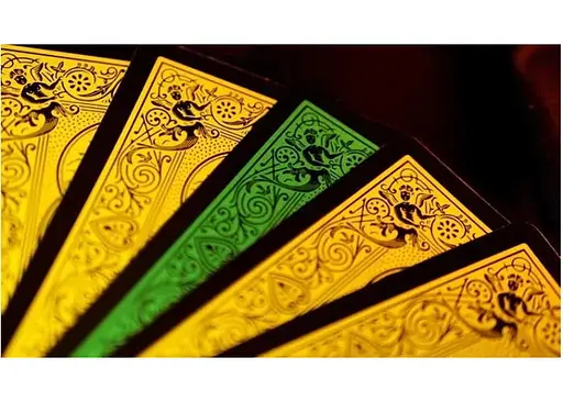 Карти гральні United States Playing Card Company Bicycle - Reverse (Yellow & Black) (ВР_КГБРЕБ) - фото 9