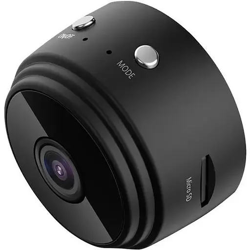 Камера видеонаблюдения Pix-Link беспроводная A9 720P/1MP шпионская IP мини Wi-Fi камера Black (18655) - фото 2