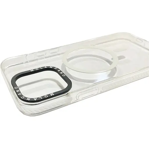 Чохол-накладка Molan Cano Силікон MagSafe для Apple iPhone 13 Pro Max (clear) - фото 4
