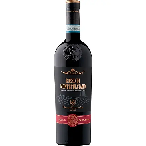 Вино Duca Di Saragnano Rosso di Montepulciano Toscana DOC красное сухое 0.75 л - фото 1
