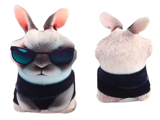 Іграшка антистрес м’яка Заєць Boss, 23007, 30 см