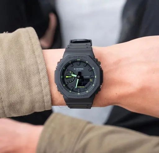 Годинник наручних чоловічий Casio GA-2100-1A3ER - фото 7