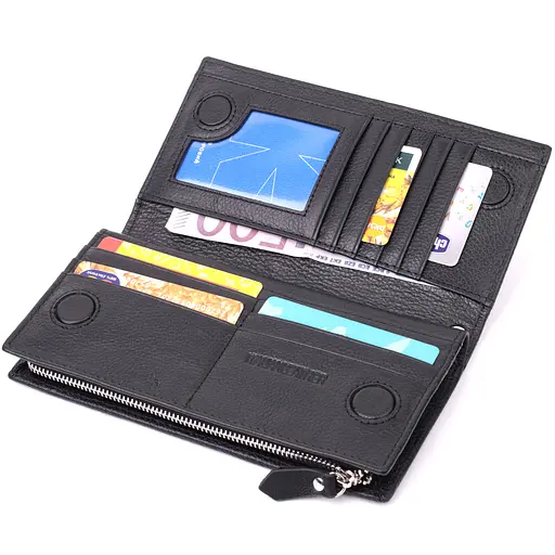 Кожаный кошелек ST Leather 10х19х2.5 см acs0028461 - фото 3