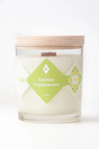 Квітне Черемшина 250 мл, 30 год Стандартні Соєвий віск - фото 1