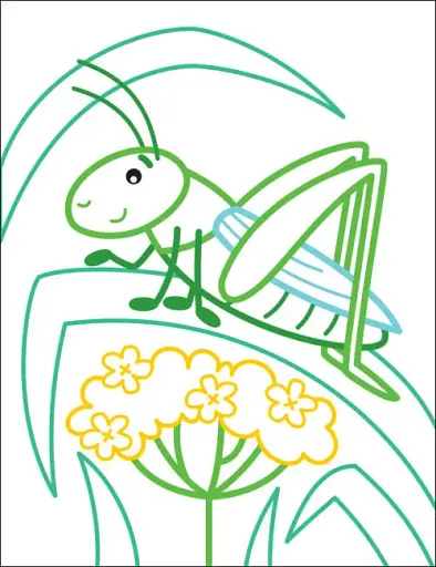 Кольорові зафарбовки: Метелик - фото 2