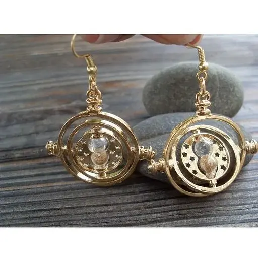 Сережки Маховик Часу Герміони Гаррі Поттер Harry Potter HP 6.52 - фото 5