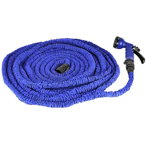Шланг садовий поливальний саморозтягуючий Magic Hose 22.5 м стрейч м'який Xhose для поливу - фото 1