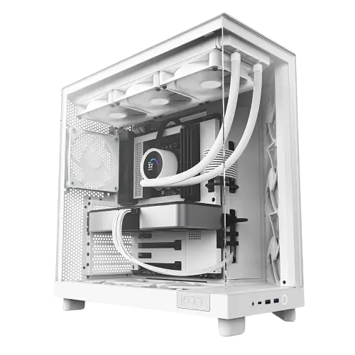 Корпус NZXT H6 Flow White (CC-H61FW-01)