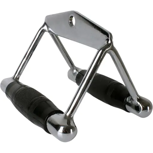 Ручка для тяги York Fitness з паралельним вузьким хватом, хром - фото 3