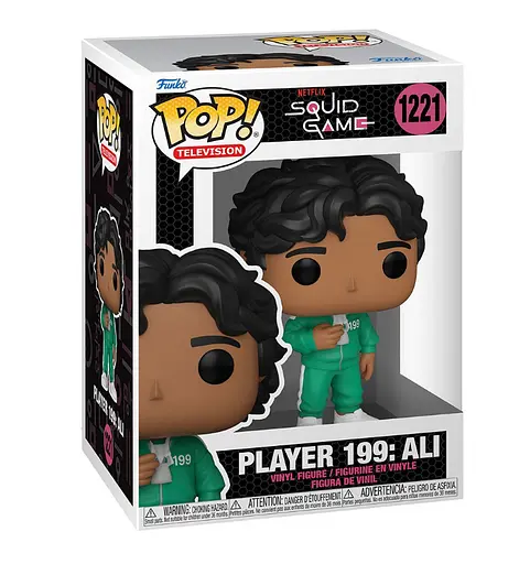 УЦЕНКА!!! Игровая фигурка Funko POP! серии Игра в кальмара – Али 199 - фото 1