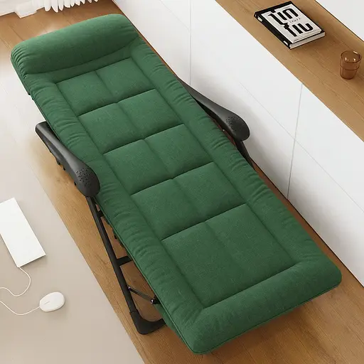 Розкладне крісло ліжко з вбудованим матрацом Leobro Green (LB-FCB-G3-GRN) - фото 2
