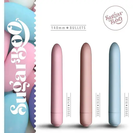 Минивибратор SugarBoo Sugar Pink 10 уровней интенсивности - фото 6