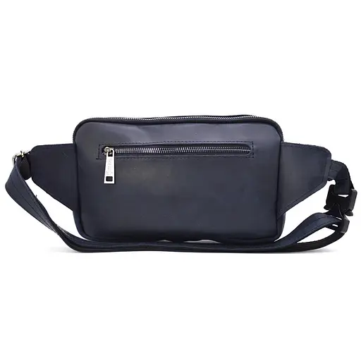 Кожаная мужская сумка на пояс TARWA 25х15х4 см sum0026018 - фото 7