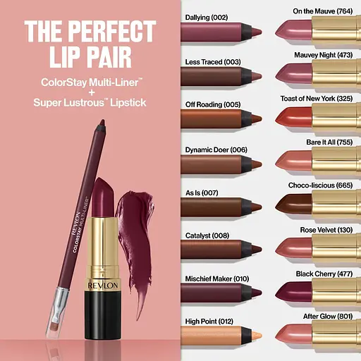 Олівець для губ Revlon ColorStay Multi-Liner 4 в 1, 002 Dallying 6.8 г (7268558004) - фото 10