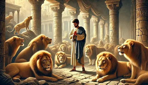 Дерев'яний фігурний пазл Молитва серед левів, А1, Дерев'яна коробка 500+ елементів - фото 3