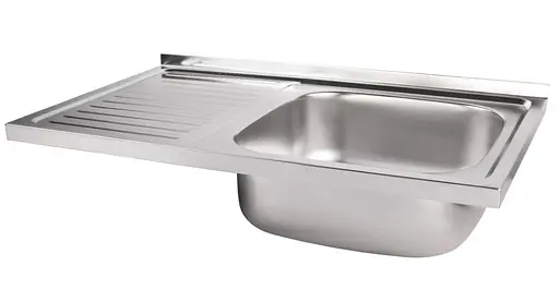 Кухонная мойка Brinex 5080-R 0.6 мм, накладная BRIN5080RSAT06 - фото 3