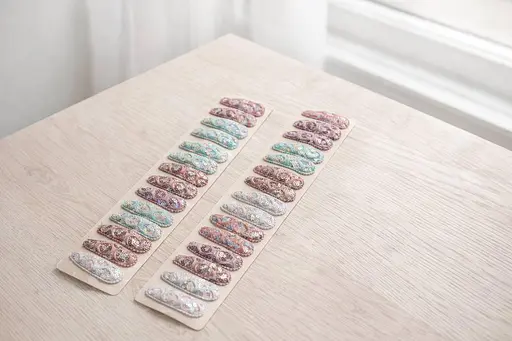 Набір декоративних шпильок-кліпс 20 шт. - фото 1