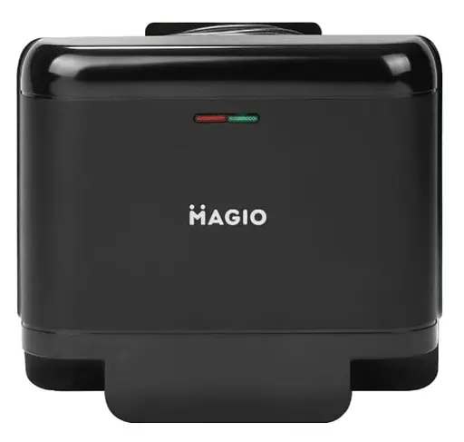 Сэндвичница-гриль Magio MG-378 с антипригарным покрытием черная 750 Вт - фото 4