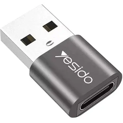 OTG перехідник Yesido GS09 Type-C to USB 3.0 метал