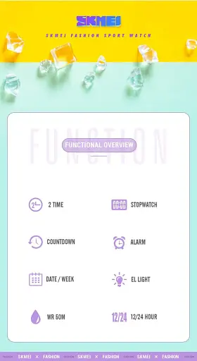 Наручний годинник Skmei 1999 Green, 1999GN (18450) - фото 7