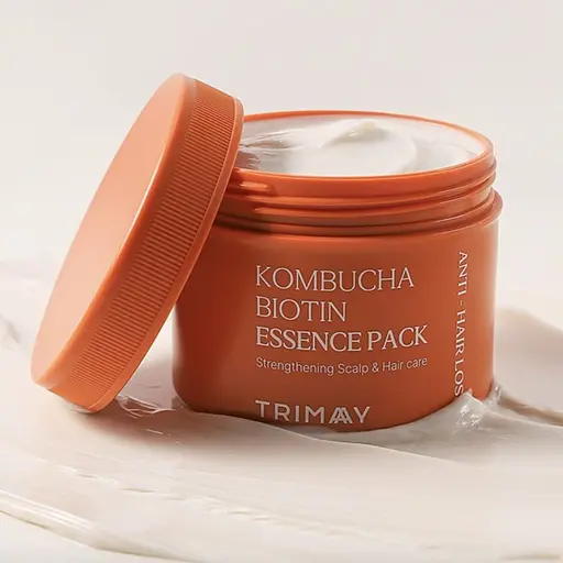 Восстанавливающая маска Trimay Kombucha Biotin Anti-Hair Loss Essence Pack против выпадения волос с комбучей 180 мл - фото 3