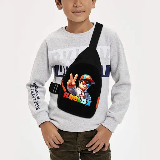 Сумка через плече дитяча Roblox 29х17 см сумка слінг для хлопчика (01967)