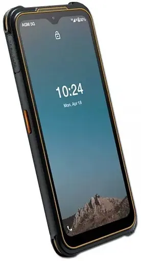 Захищений смартфон AGM Glory G1S 8/128GB Тепловізор 5G Orange - фото 2