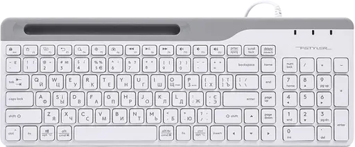 Клавіатура A4Tech Fstyler FK25 Ukr White