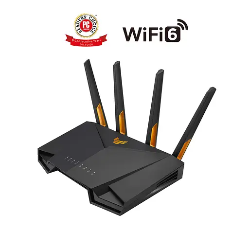 ASUS Маршрутизатор TUF-AX3000 V2 4xGE LAN 2,5xGE WAN 1xUSB3.2 MU-MIMO OFDMA MESH gaming - фото 4