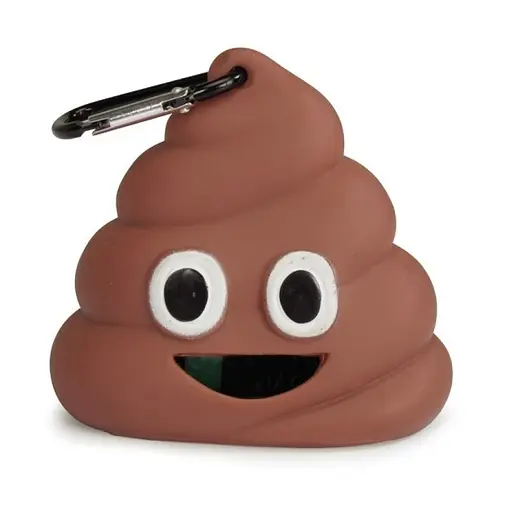 Брелок-диспенсер Camon з пакетами для собачих фекалій із TPR з 2 рулонами по 15 пакетів (B523/P) - фото 2