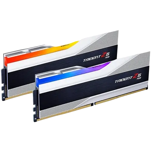 Оперативна пам'ять G.Skill 32GB (2x16GB) DDR5 6800MHz Trident Z5 RGB Silver (F5-6800J3445G16GX2-TZ5RS)