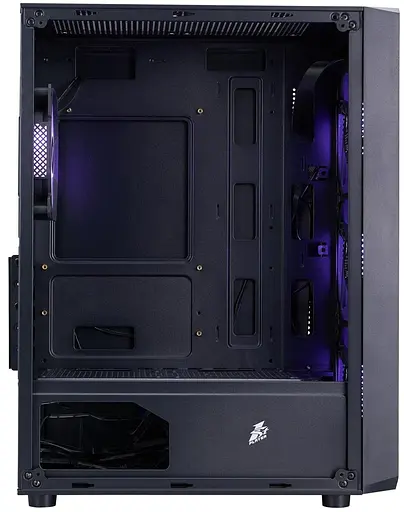 Корпус 1stPlayer FD3-M-BK-4F7 Black без БП (FD3-M-BK-4F7) - фото 4