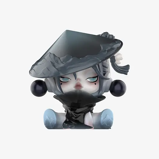 Іграшка-сюрприз Pop Mart Skullpanda серія The Ink Plum Blossom з колекційною фігуркою (SPB-01) - фото 7