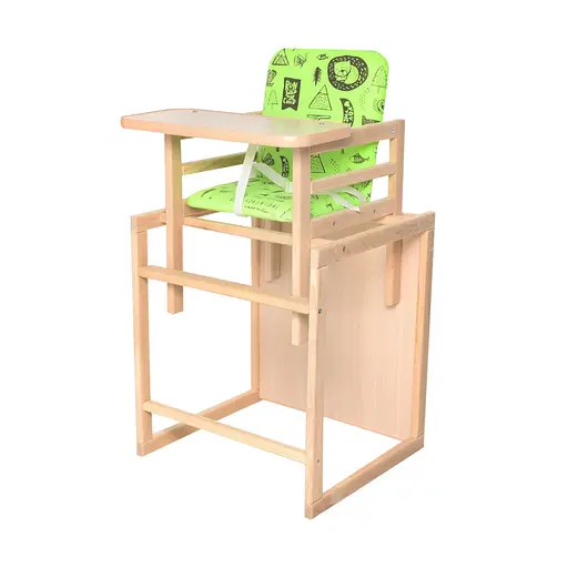 Стульчик для кормления 2 в 1 Quest лайм, дерево - фото 2
