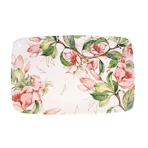 Блюдо Alba ceramic Pink Blossom 23 см (769-097) - фото 1