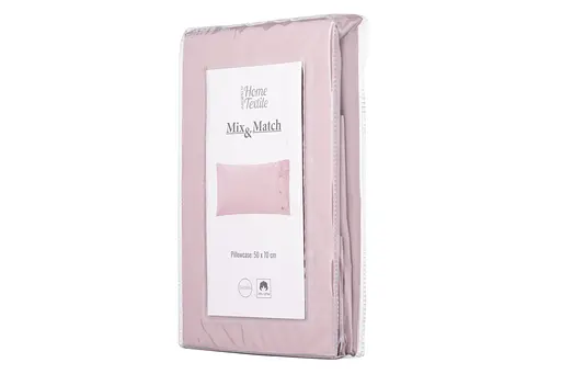 Наволочка Ardesto Mix&Match, 50х70см, 100% хлопок, сатин, пудра (ART5070PCP) - фото 6