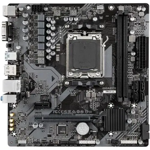 Материнська плата Gigabyte AM5 A620M S2H, A620, 2xDDR5, Int.Video (CPU), 4xSATA3, 1xM.2, 1xPCI-E 4.0x16, 1xPCI-E 3.0x1, Real4 7.1, Real4. VGA/HDMI/DP, MicroATX