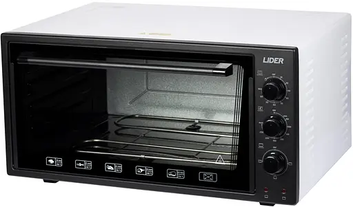 Духовка Lider 4823 ECO BLACK-WHITE - фото 2