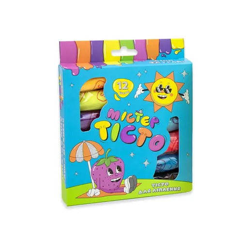 Набір для творчості Містер тісто, 12 шт., Strateg