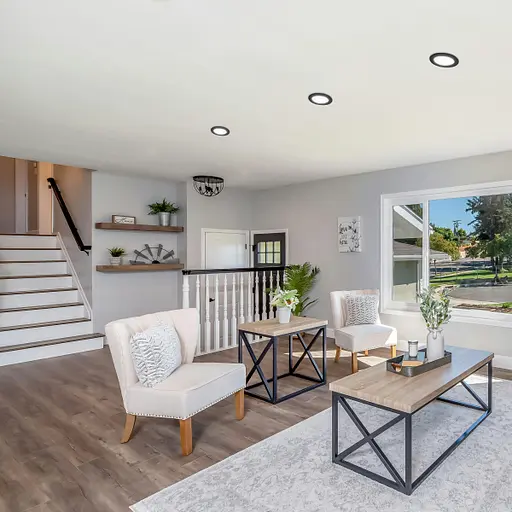 LED світильник Back вбудований круглий VIDEX 15W 5000K Black - фото 4