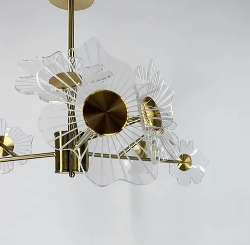 Сучасна люстра у флористичних мотивах Line.F C 10/9 - фото 7