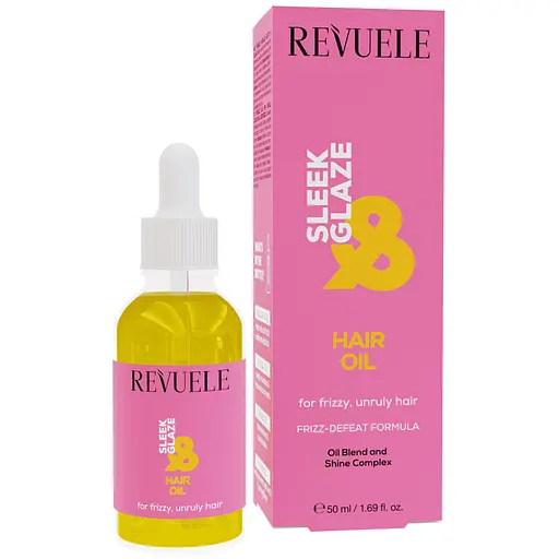Незмивна олія Revuele Sleek&Glaze для неслухняного та тьмяного волосся 50 мл