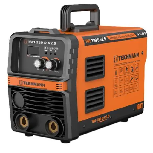Сварочный аппарат инверторный Tekhmann TWI-280 MD v2.0 140А 5.8кВа 170-270В 3 кг (853810)
