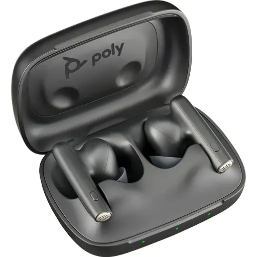 Навушники TWS Poly Voyager Free 60 Earbuds + BT700C + BCHC Black - фото 5
